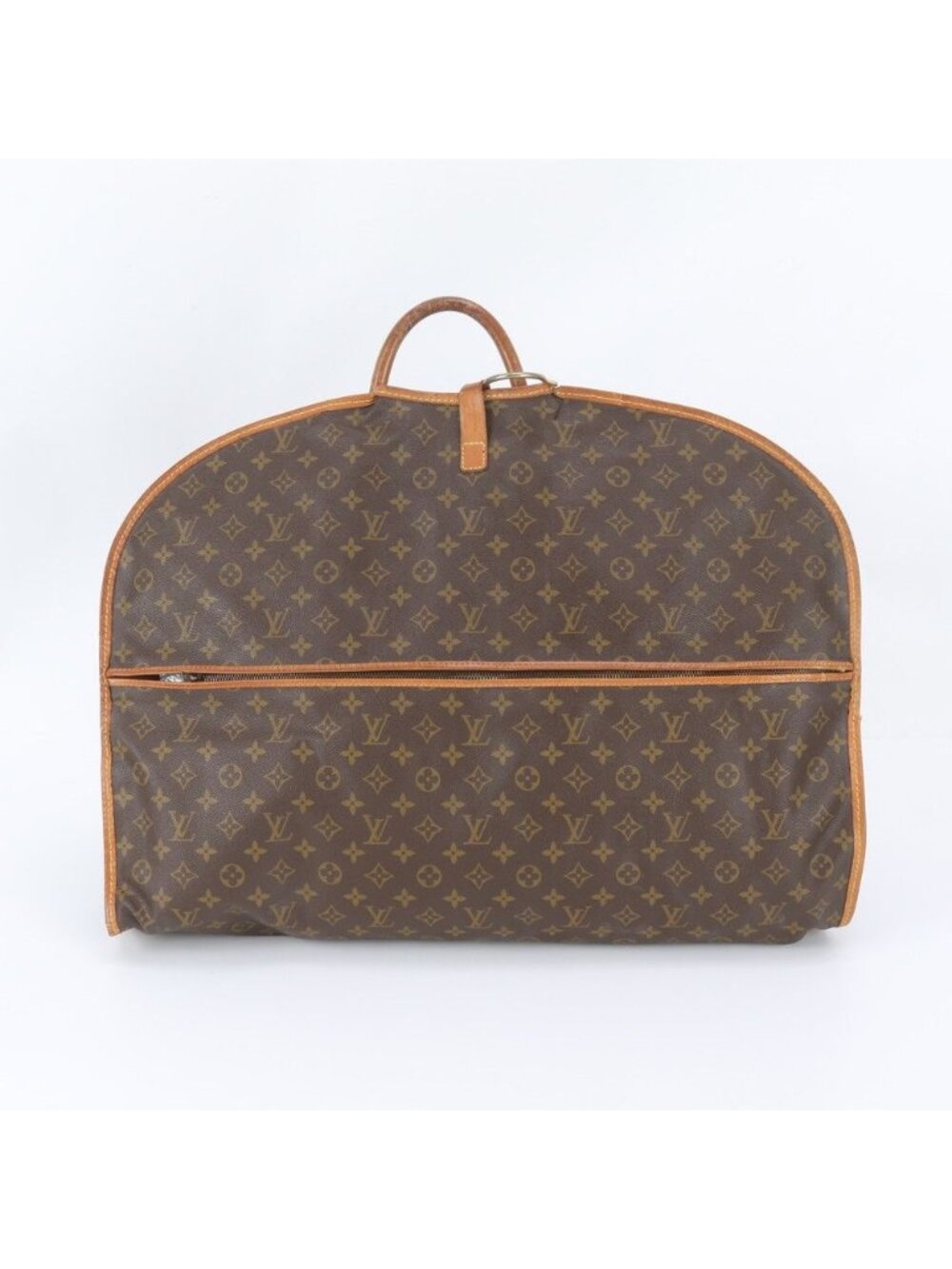 Louis Vuitton Monogram Sac de Portemenceau Leather Garment Suitcase Business